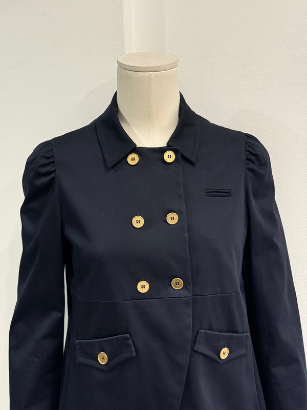 2000s Miu Miu double breasted officer jacket