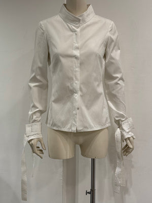 2003 Gucci by Tom Ford bondage strap shirt