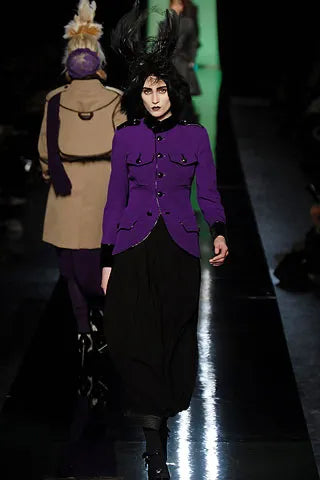A/W2007 Jean Paul Gaultier runway officer military jacket