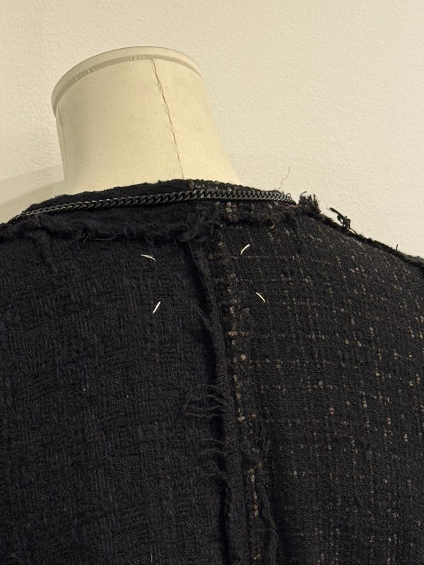 A/W2004 MAISON MARGIELA artisanal reconstructed jacket with metal chains