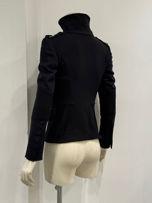 A/W2003 Gucci by Tom Ford military jacket with quilted panels