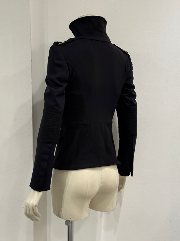 A/W2003 Gucci by Tom Ford military jacket with quilted panels