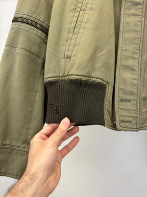 A/W2003 Dolce & Gabbana military aviator modular bomber jacket