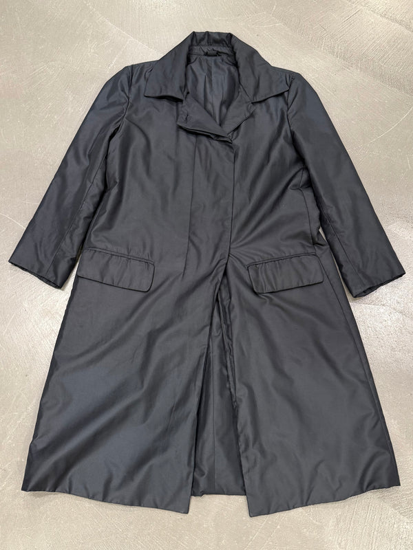 1990s Helmut Lang nylon duster trench coat