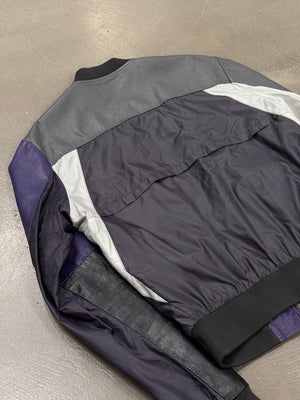 S/S2007 Maison Margiela patchwork paneled bomber jacket