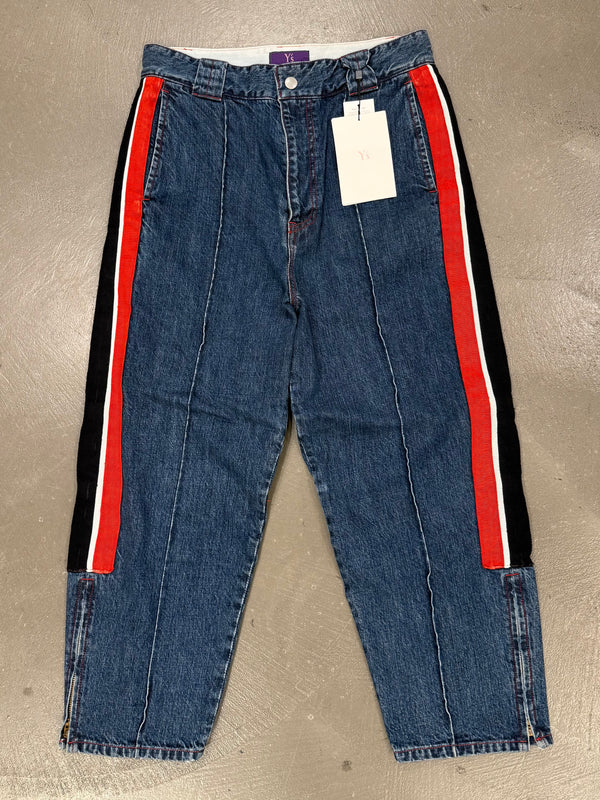Y's Yohji Yamamoto stripes jeans - new