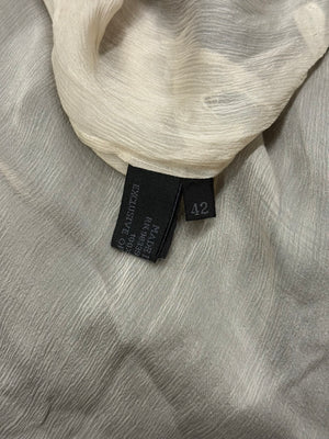 S/S2000 Prada Runway sheer slip dress with kiss eyelet