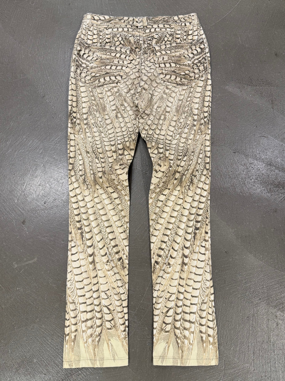 S/S 2011 Roberto Cavalli crocodile print pants