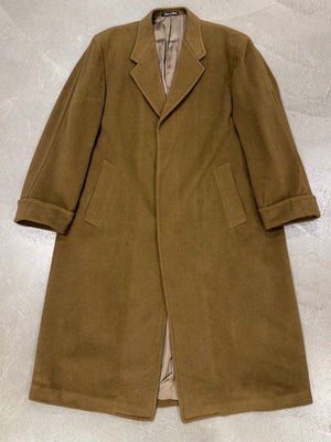 1990s Emporio Armani long wool kashmir coat