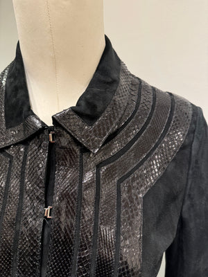 2000s Gucci by Tom Ford real python coat
