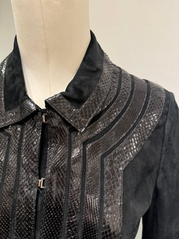 2000s Gucci by Tom Ford real python coat