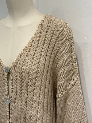 1990s Dolce & Gabbana patchwork cardigan