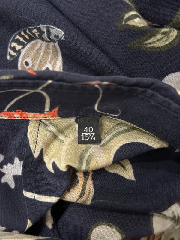 2014 Gucci flora cotton shirt