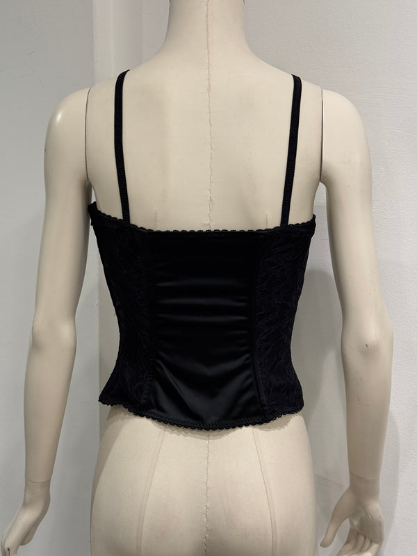 2000s Dolce & Gabbana lace-up corset