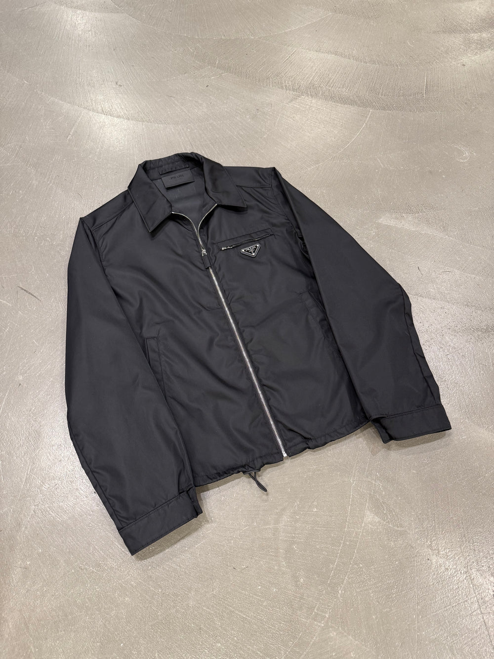 2020s Prada re-nylon zip up jacket