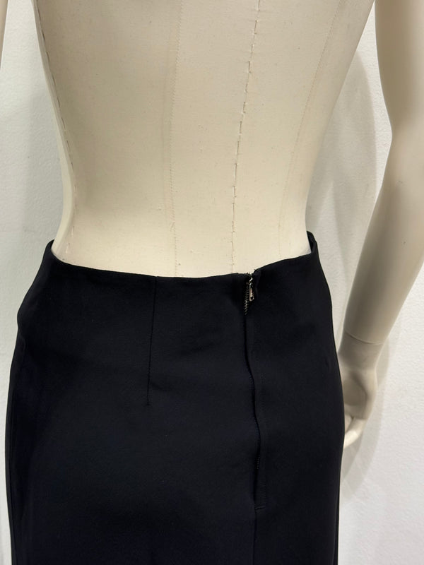 Yohji Yamamoto flared maxi skirt