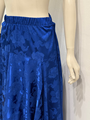 A/W2020 Balenciaga iridescent floral long skirt