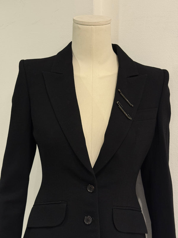 A/W2009 Alexander McQueen campaign blazer with back tail