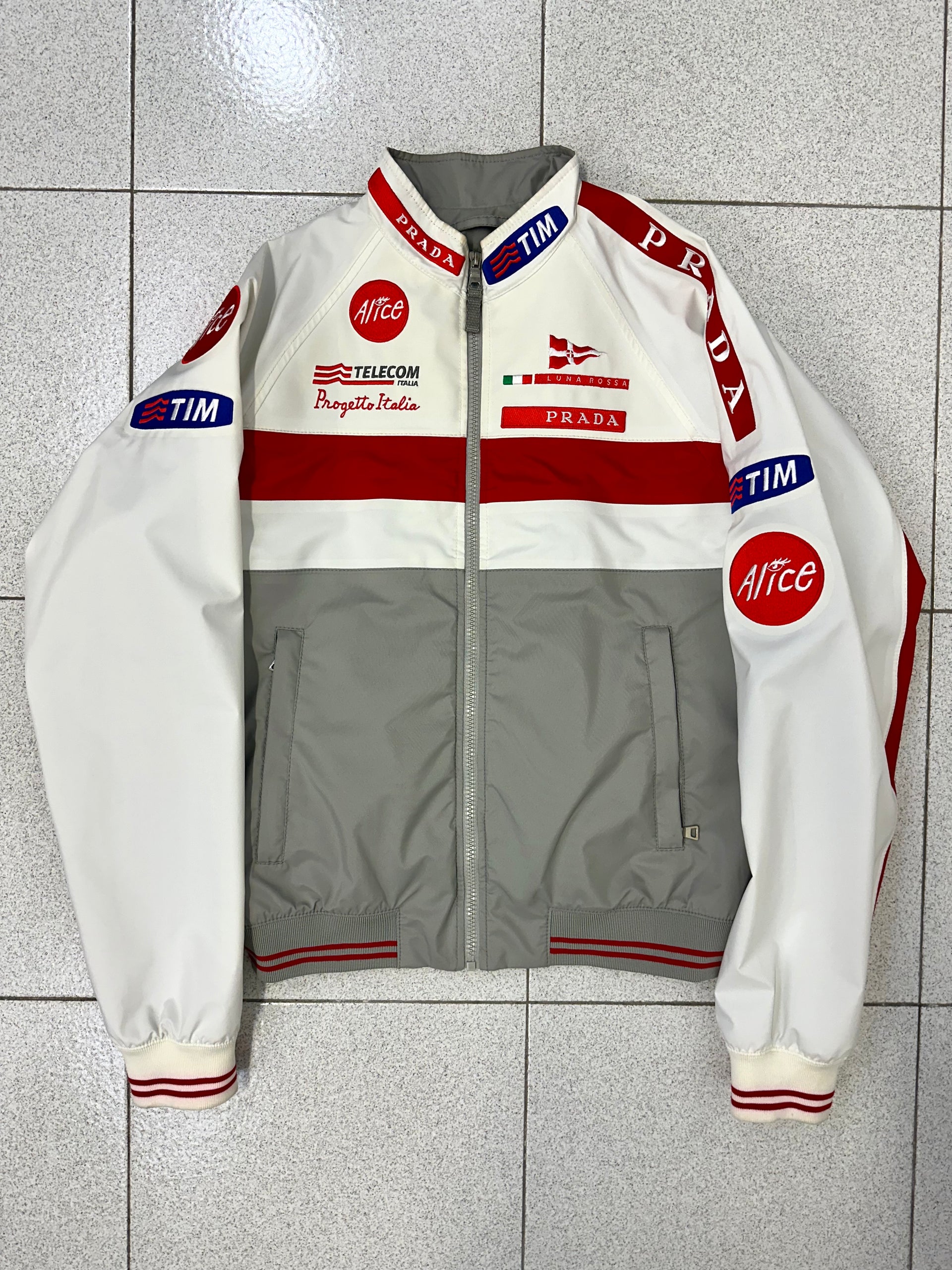 2003 PRADA LUNA ROSSA ジャケット 2003 Prada Luna Rossa sailing jacket windbreaker