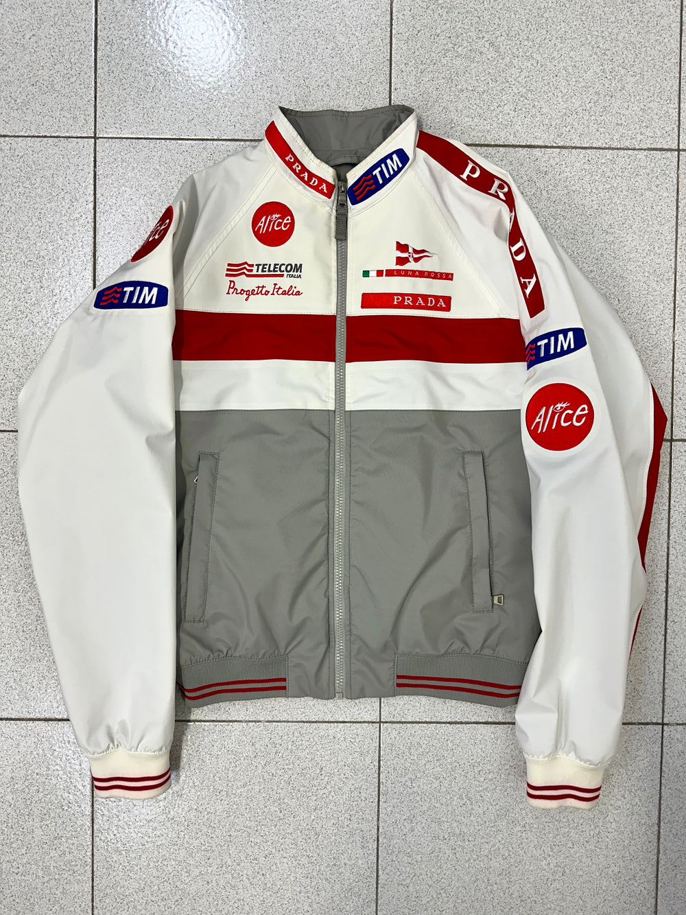 2003 Prada Luna Rossa sailing jacket windbreaker