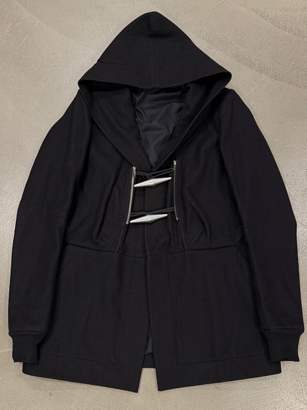 F/W2011 Rick Owens “LIMO" metal hook hooded coat