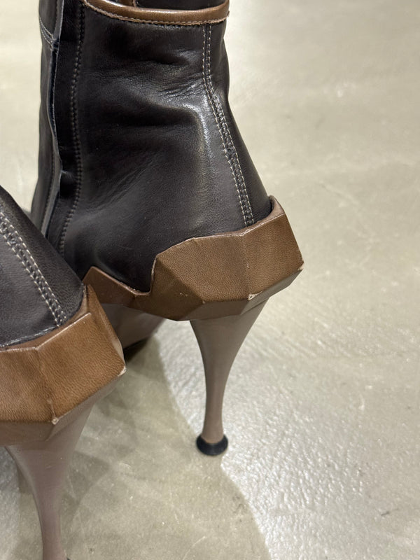 A/W2008 Celine runway high moto boots