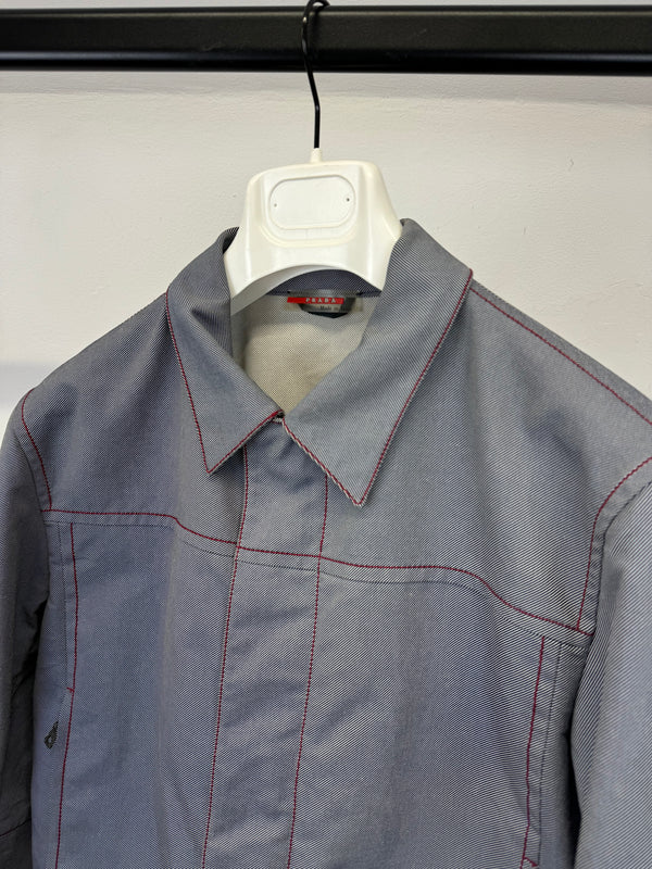 2000s Prada biker cotton jacket