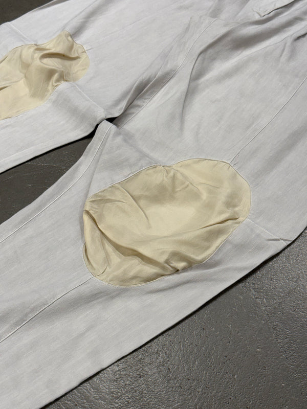 1990s Armani double knee technical pants
