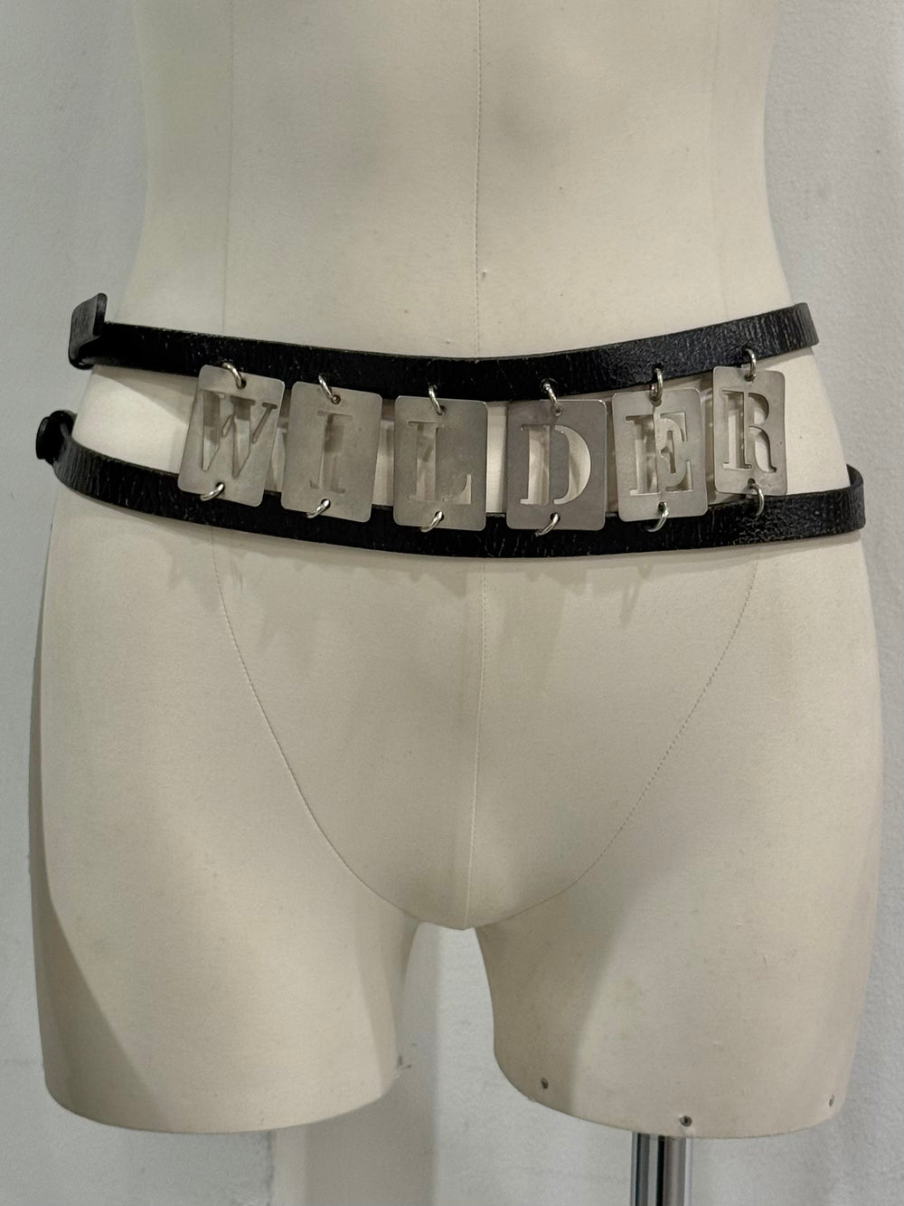 S/S2003 Ann Demeulemeester “wilder” leather belt