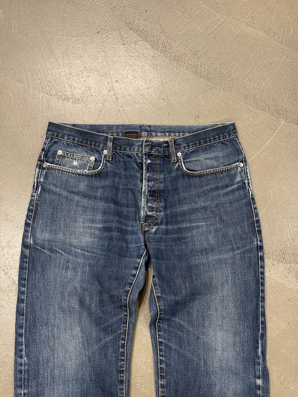 2000s Dior Dior by Hedi Slimane raw denim