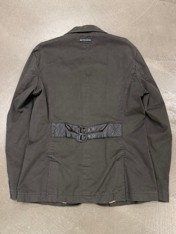 2000s Jean Paul Gaultier straps blazer