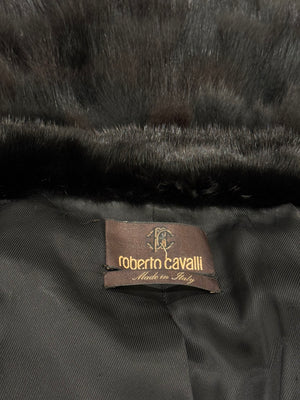 2000s Roberto Cavalli real fur coat