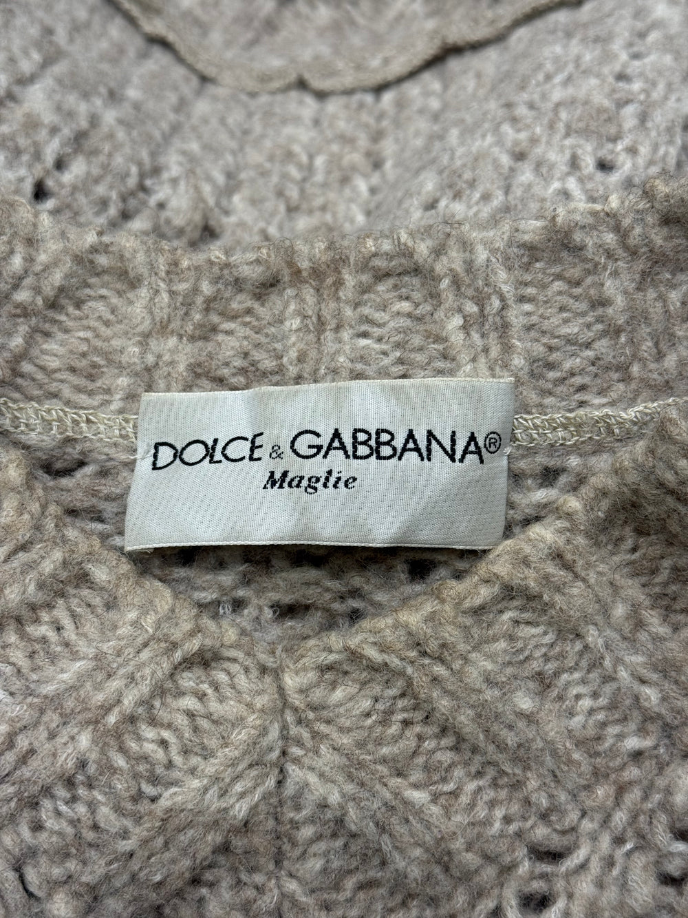 1990s Dolce & Gabbana le maglie patchwork knit