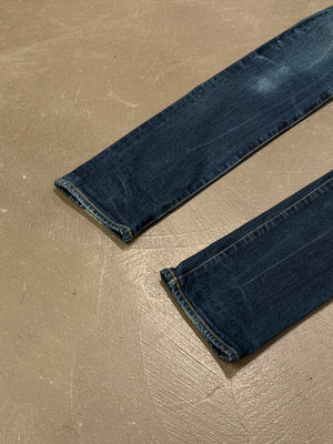 2013 Saint Laurent by Hedi Slimane mid-wash denim pants