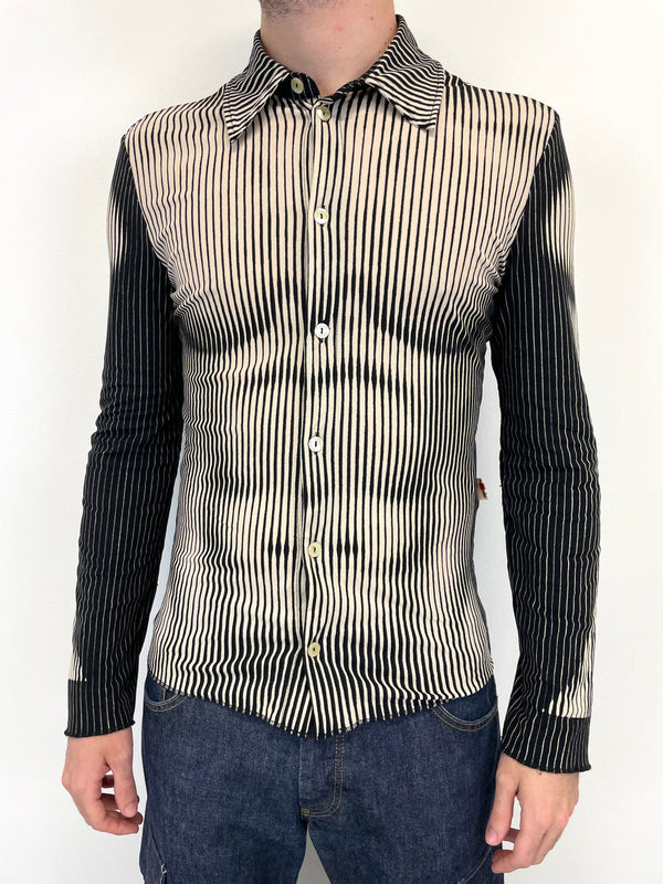 90s JEAN PAUL GAULTIER ストライプシャツ 名作 本人期 90s JEAN PAUL GAULTIER ストライプシャツ 名作 本人期 - メルカリ
