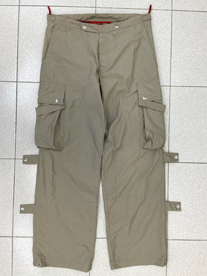 AW2004 Prada bondage cargo pants