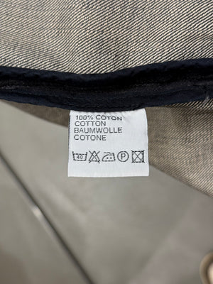 2002 Dior by Hedi Slimane clawmark denim jacket