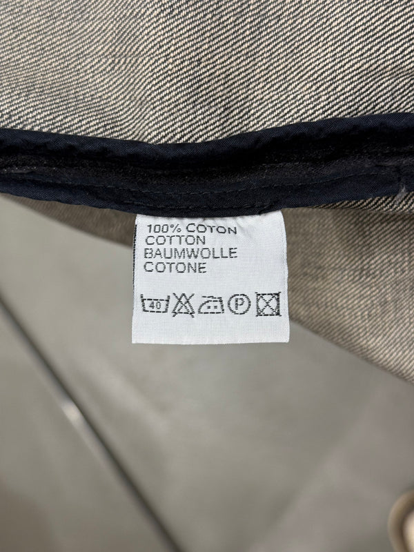 2002 Dior by Hedi Slimane clawmark denim jacket