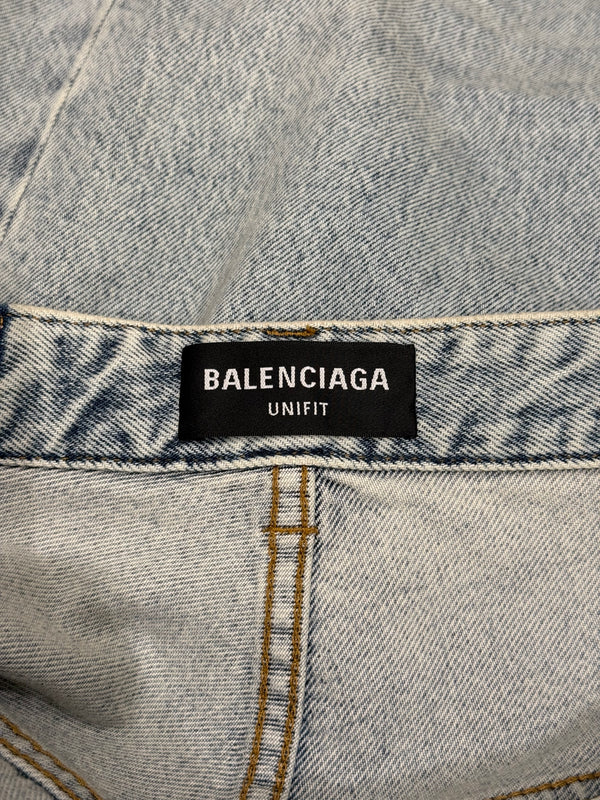 2022 Balenciaga high waisted baggy jeans