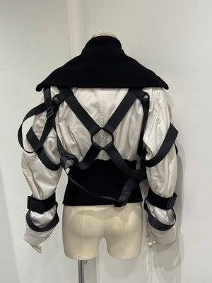 A/W 2003 Dolce & Gabbana runway bondage parachute jacket