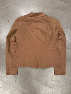 1990s Alexander McQueen iridescent blazer