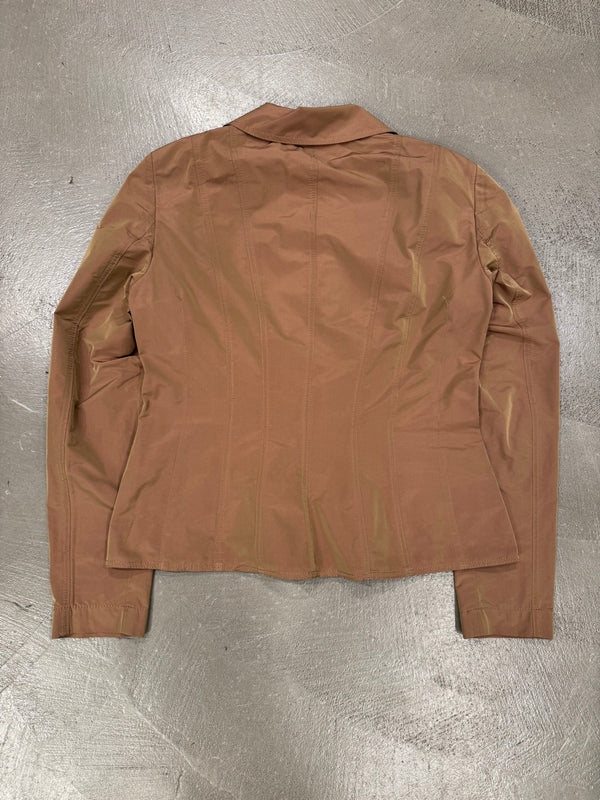 1990s Alexander McQueen iridescent blazer