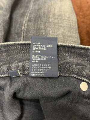 S/S2024 Celine wesley straight-leg distressed jeans