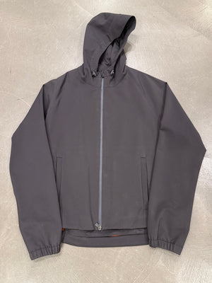 2010s Loro Piana technical hooded windbreaker jacket