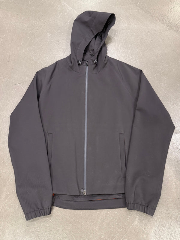2010s Loro Piana technical hooded windbreaker jacket