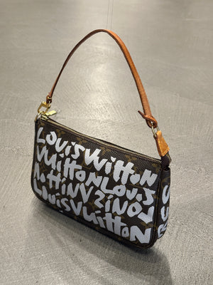 2001 Louis Vuitton x Stephen Sprouse Graffiti Accessoires mini bag
