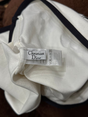 S/S2002 Christian Dior by Galliano gothic hardcore logo top