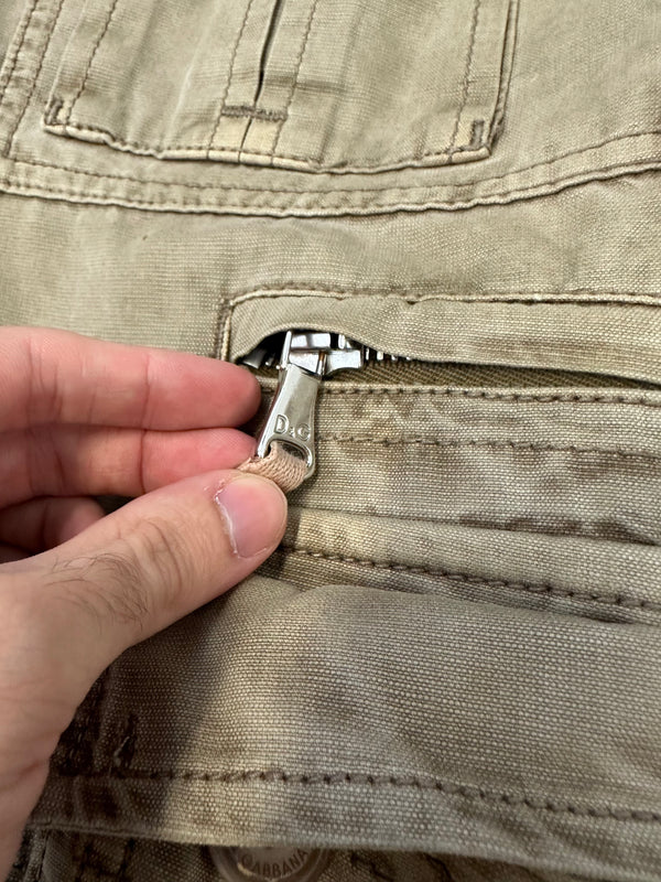 AW03 Dolce & Gabbana 18 pockets military cargo pants