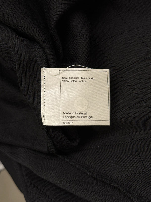 2000s Chanel uniform logo long sleeve top