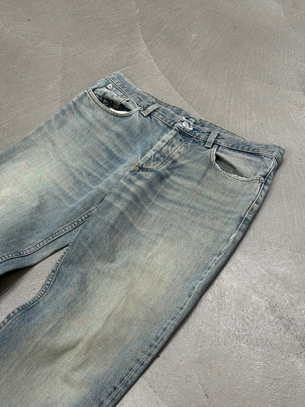 2000s Helmut Lang faded jeans